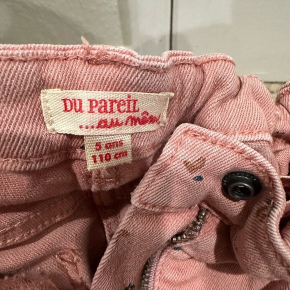Du Pareil Kids Jeans 5 yrs. Cottage core, dainty floral, Easter, Spring - Picture 7 of 10